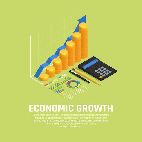 Free vector investment funds increasing ... | Free Vector #Freepik #freevector #economic-development #economic-growth #profit #company-growth Calculator Background, Financial Charts, Strategy Infographic, Financial Investment, Invoicing Software, Billing Software, Isometric Design, Isometric Illustration, Economic Growth