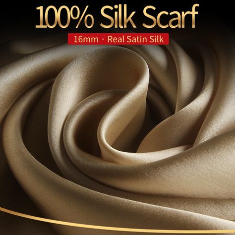 Cheap Women's Scarves, Buy Directly from China Suppliers:100% Real Silk Scarf Women 2019 Hangzhou Silk Shawls Wraps for Ladies Solid Neckerchief Natural Silk Scarf Foulard Femme Enjoy ✓Free Shipping Worldwide! ✓Limited Time Sale ✓Easy Return. Silk Headscarf, Pure Silk Scarf, Wrap Pattern, Silk Shawl, Scarf Women, Feather Light, Natural Silk, Hangzhou, Long Scarf