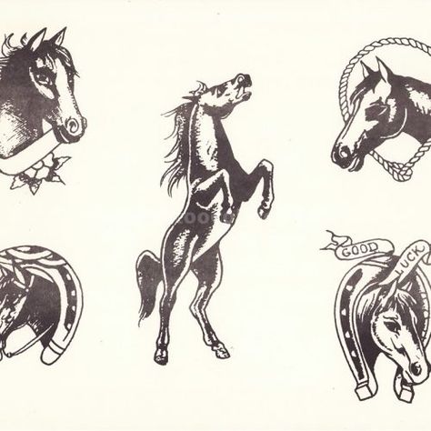 All Production Flash – Page 4 – Tattoo Collection Neo Traditional Shoulder Tattoo, American Traditional Horse Tattoo, Black Horse Tattoo, Minimalist Horse Tattoo, Japanese Traditional Tattoo Flash, Traditional Horse Tattoo, Traditional Tattoo Horse, Traditional Animal Tattoo, Tattoos Colorful