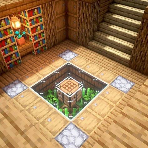 Floor Designs Minecraft, Minecraft Kale, Minecraft Floor Designs, Case Minecraft, Minecraft Decoration, Minecraft Houses Survival, Rumah Minecraft Sederhana, Minecraft Interior Design, Minecraft House Plans