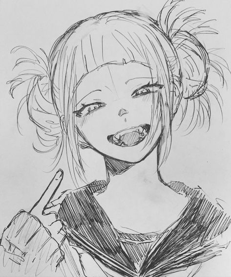 Semi Realism, Toga Himiko, Illustrator Illustration, Art Tutorials Drawing, Drawing Tips, Anime Shows, Drawing Tutorial, Drawing Reference, Realism