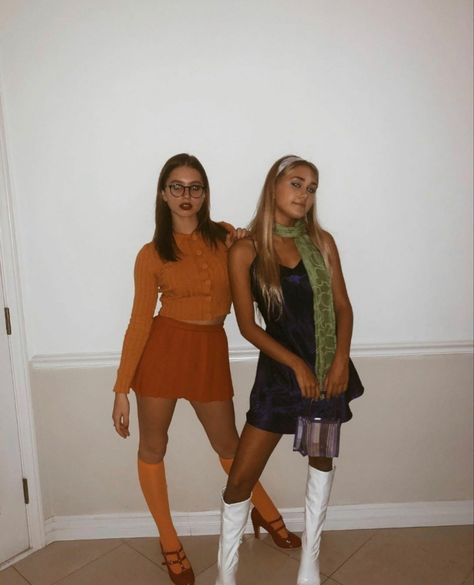 Halloween Costume Teenage Girl, Halloween Costume Group, Halloween Costumes Women Creative, Best Diy Halloween Costumes, Halloween Fits, Kostum Halloween, Kostuum Halloween, Best Friend Halloween Costumes, Halloween Coustumes