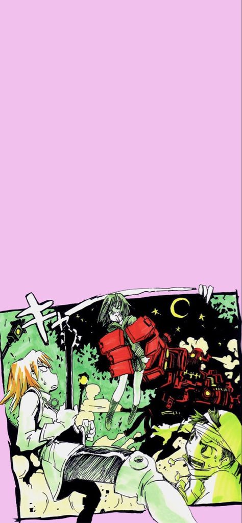 Flcl Art, Flcl Manga, Furi Kuri, Goth Aesthetic Wallpaper, Not Wallpaper, Iphone Wallpaper Landscape, Abstract Graphic Design, Album Art Design, Magazine Collage