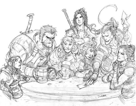 Max Dunbar on Twitter: "a #CriticalRole work in progress. Love all the new characters! #criticalrolefanart… " Max Dunbar, Bd Art, Critical Role Fan Art, Group Art, Bd Comics, Dnd Art, 판타지 아트, Critical Role, Character Design References