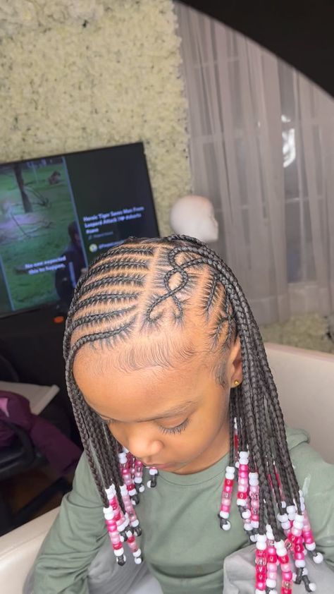 BRAIDING IS MY BUSINESS! | KIDS STYLE + HAIR ADDED 💕 • BOOKED FOR FEBRUARY #knotlessbraids #butterflylocs #knotlessboxbraids #knotless #goddessbraids #goddesslocs … | Instagram Cute Little Black Girls Braid Hairstyles, Back To School Hairstyles For Black Girls Braids, Braids For Kids Black Natural Hair, Toddler Half Up Half Down Braids, Little Toddler Girl Braided Hairstyles, Cute Kid Hairstyles Braided, Toddler Braiding Hairstyles Girl, Hair Styles Braids Natural, Hairstyles Little Kids Black