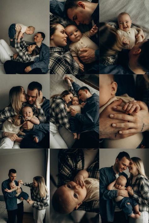 Family Home Shoot, At Home Family Photoshoot Ideas, Family Home Photoshoot Ideas, Photoshoot Ideas For Family, Ideas For Family Photoshoot, Family Home Photoshoot, Family Photoshoot With Baby, At Home Family Photoshoot, Photoshoot With Baby