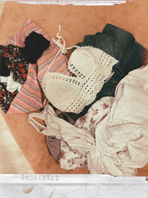 Ik it is jzst a bunch of clothes thrown on the floor but it gives me the summer vibes guys Clothes Thrown On The Floor, Bedroom Floor, Bedroom Flooring, The Bedroom, On The Floor, Life Inspiration, The Floor, Laundry Clothes, Summer Beach