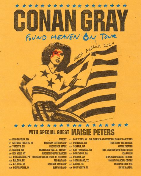 #conan #conangray #conangraytour #conangrayaesthetic Halsey Poster, My Chemical Romance Poster, Coldplay Poster, Foo Fighters Poster, The 1975 Poster, Radiohead Poster, Philadelphia Poster, Iron Maiden Posters, Rolling Stones Poster