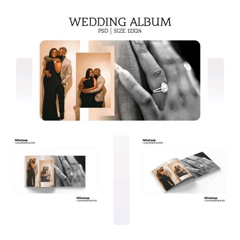 Wedding album design Size || 12x24 Follow for more ✅ WhatsApp: https://whatsapp.com/dl/ Call 🤙: 09060164161 IG: https://www.instagram.com/henexvisuals?igsh=MWR5YzJwZGdiMGJiZQ== . . . . . . . . . #album_photo #photobook #synthethicleather #bridalshower #igbankwunigeria #wedding #whitewedding #couple #albüm #design #photography #henexvisuals Wedding Album Design, Album Design, Wedding Album, White Wedding, Photo Book, Photo Album, Photography, Design