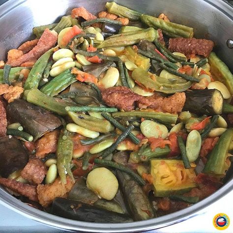 Filipino Pakbet Recipe Pakbet Filipino Food, Pakbet Recipe Filipino Food, Pakbet Recipe, Filipino Pork Barbecue Recipe, Pinakbet Recipe, Phillipino Food, Fish Paste, Pork Barbecue, Barbecue Recipe