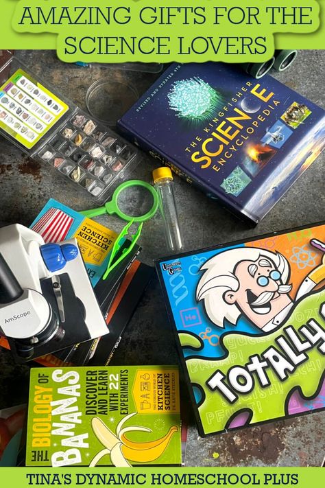 Unleash Your Inner Scientist: 12 Amazing Gifts for the Science Lovers. Here are 12 amazing gifts for the science lovers in your life from preschooler to adult and covering a wide range of science interests as unique as they are. Do you have a friend or family member with a little bit of a science loving nerdy vibe? You might have been searching for just the right gift but couldn't quite settle on what it might be. Those with an interest in science can be a little trickier to buy for. Graduated Cylinders, Funny Nerd, Homeschool Encouragement, Science Lover, Materials Science, Homeschool Planner, Science Gifts, Amazing Gifts, Homeschool Science