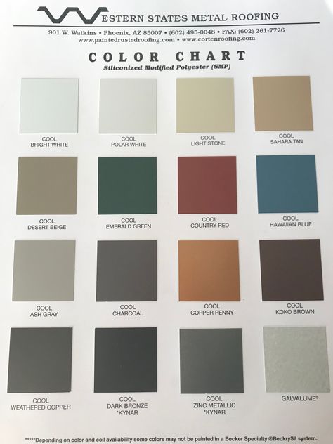 Charcoal color for Arizona Metal Roof Taupe Metal Roof, Paint Metal Roof Before And After, Tan Metal Roof, Charcoal Metal Roof, Metal Roof Houses Color Combos, Copper Metal Roof, Metal Roof Paint, Southwestern Ranch, Metal Roof Houses