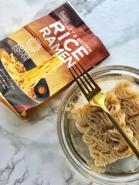 Easy Healthy Ramen Noodle Recipes, Rice Ramen Noodles Recipes, Rice Ramen Noodle Recipes Chicken, Ramen Noodle Recipes Gluten Free, Recipes With Rice Ramen Noodles, Millet And Brown Rice Ramen Noodle Recipes, Costco Ramen Noodle Recipes, Brown Rice Ramen Noodle Recipes, Brown Rice Ramen Recipes