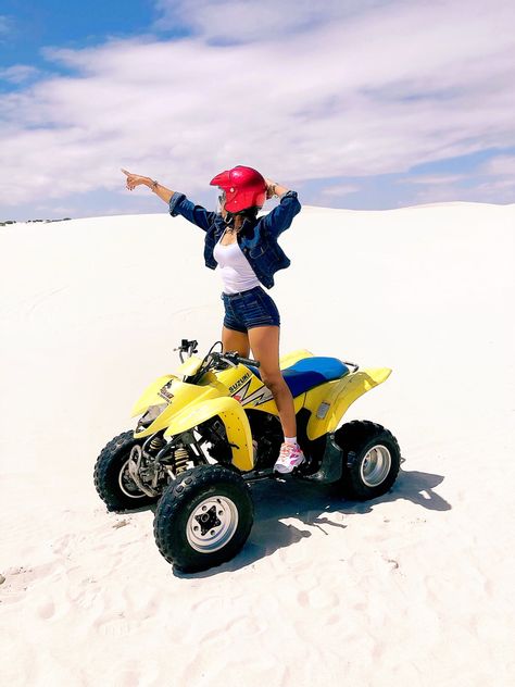 Quad biking style Quad Bike Outfit Women, Bike Outfits Women, Biking Style, Bike Outfit, Women Cape, Quad Biking, Biking Outfit, Trip Outfits, Quad Bike