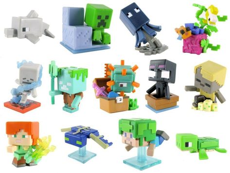 Pvz Wallpaper, Minecraft Mini Figures, Minecraft Merchandise, Lego Figurine, Minecraft Toys, Minecraft Images, Cute Night Lights, Little Nightmares Fanart, Troll Party