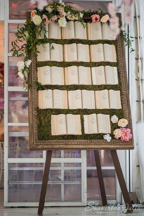 Book Themed Wedding, Literary Wedding, Deco Champetre, Library Wedding, Wedding Toasts, Seating Chart Wedding, Bridal Shower Theme, Wedding Seating, Seating Chart