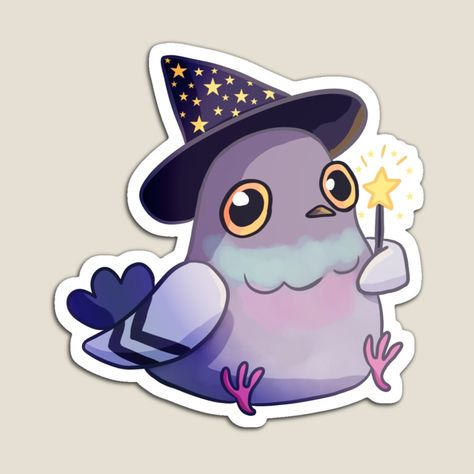 Pigeon Cute, Pigeon Sticker, Cute Wizard, Pigeon Illustration, Chibi Dog, Silver Labrador Retriever, Cute Pigeon, Australian Shepherd Blue Merle, Australian Shepherd Puppy