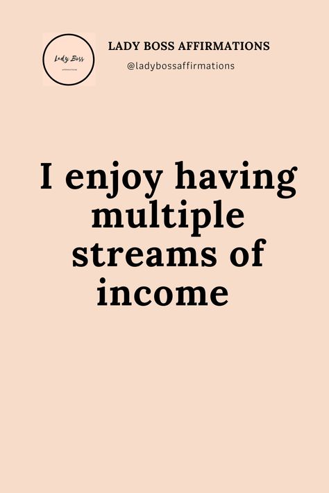 #mindset #success #income #moneymaker #bossbabe #girlboss #ladyboss #entrepreneur #gogetter #boss #diva #selfemployed #incomestreams Steady Income Aesthetic, Extra Income Quotes, Multiple Streams Of Income Vision Board, 10k Monthly Income Aesthetic, 5 Figure Income Aesthetic, Llc Vision Board, Streams Of Income Aesthetic, Multiple Income Streams Aesthetic, 10k A Month Income Aesthetic