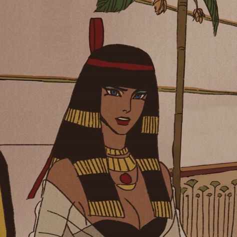 Female Characters Anime, Cleopatra Art, Egyptian People, Egyptian Princess, Egypt Concept Art, Anime Egyptian, Modern Egypt, Nate River, Native Artwork