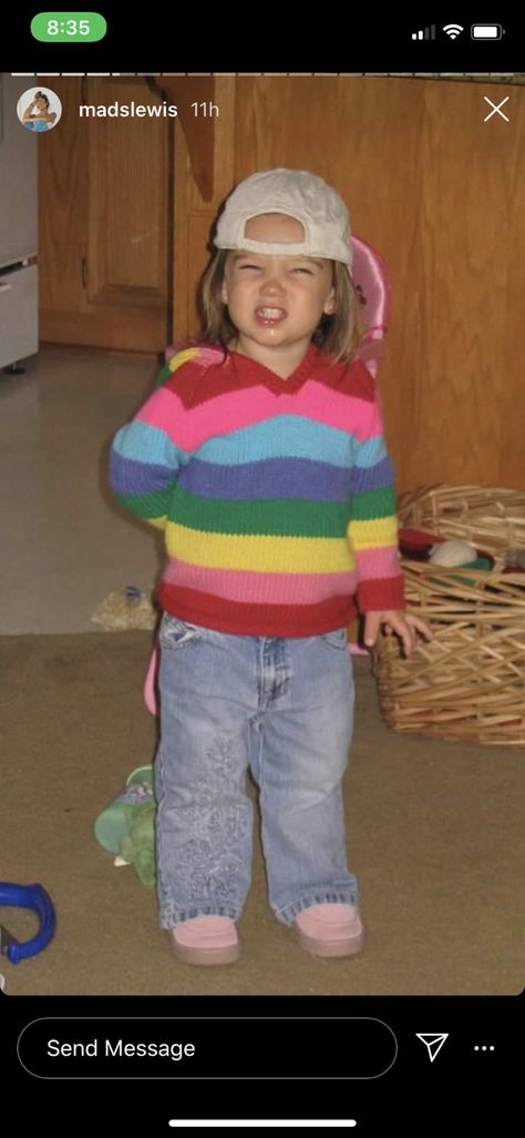 Madison Lewis, Childhood Pics, Mads Lewis, 2000s Outfit, Outfits 2000s, Baby Fits, Kids Style, Kids Pictures, Toddler Fashion