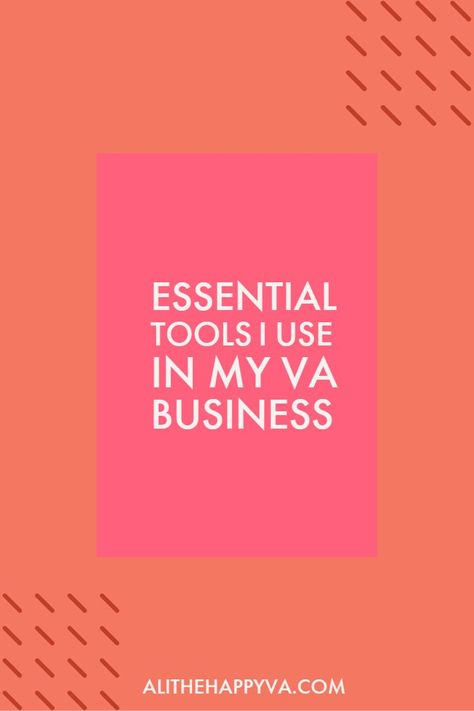 Using the right tools is essential in my VA business. Without amazing tools, I would be so much less efficient, my job would be a lot harder, and I might be on my way to burning out. Va Business, Business Mistakes, Amazing Tools, Web Trends, Online Business Tools, Quickbooks Online, Virtual Assistant Business, Project Management Tools, Freelance Business