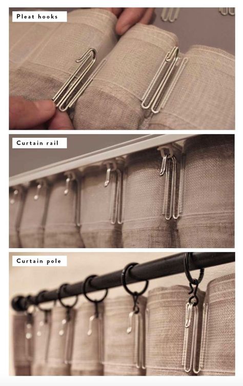 Grey Velvet Curtains, Grey Linen Curtains, Luxury Window Curtains, How To Hang Curtains, Window Curtain Designs, White Linen Curtains, Hang Curtains, Curtain Weights, Sheer Linen Curtains