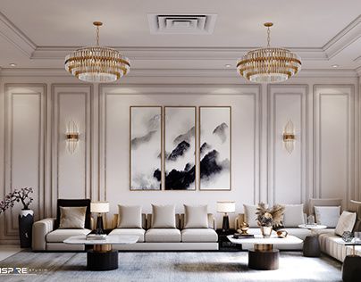 Neo Classic Majlis Neo Classic Living Room, Neoclassic Interior Design, Hotel Particulier Paris, Neoclassic Interior, Neoclassical Interior Design, Classic Living Room Design, Modern Classic Living Room, Neoclassical Interior, Classic Interior Design