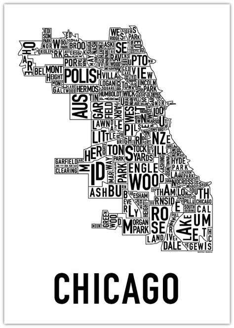 Sweet Home Chicago Chicago Neighborhoods Map, Chicago Poster, Chicago Map, Chicago Neighborhoods, My Kind Of Town, Usa States, The Windy City, Windy City, City Maps