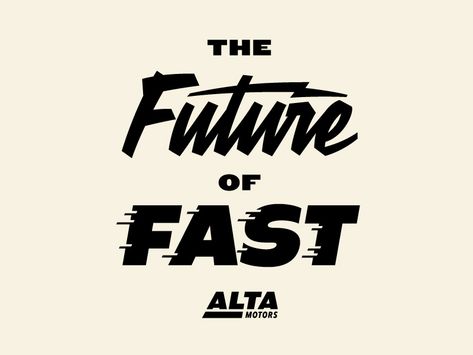 The Future of Fast by Neil Hubert #Design Popular #Dribbble #shots Speed Typography Design, Speed Typography, Fast Logo Design, Future Logo Design, Fast Typography, Future Typography, Illustration Trends, Speed Logo, Motor Logo