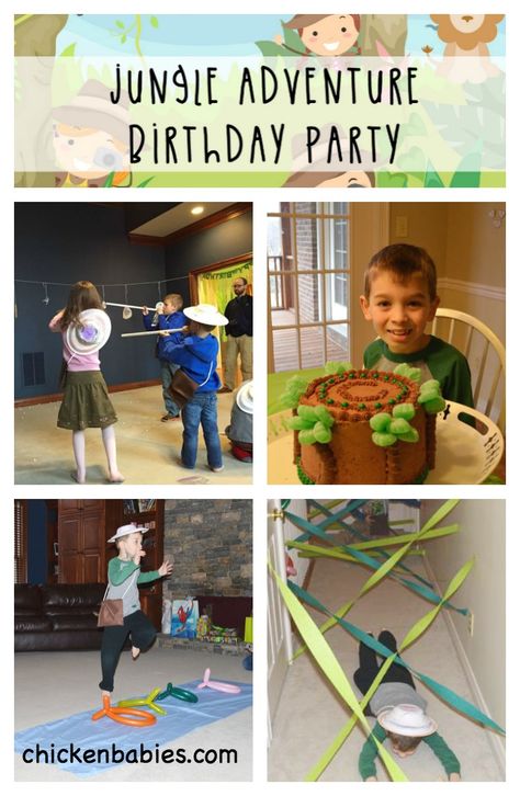 Great games for a jungle themed birthday party! Games are easy, cheap, and totally doable! perfect! great for boys and girls too. Games For Jungle Theme Party, Jungle Book Party Games, Jungle Theme Birthday Games, Safari Theme Party Games, Jungle Theme Games Preschool, Jungle Safari Games, Jungle Safari Party Games, Jungle Theme Birthday Party Activities, Jungle Birthday Party Activities