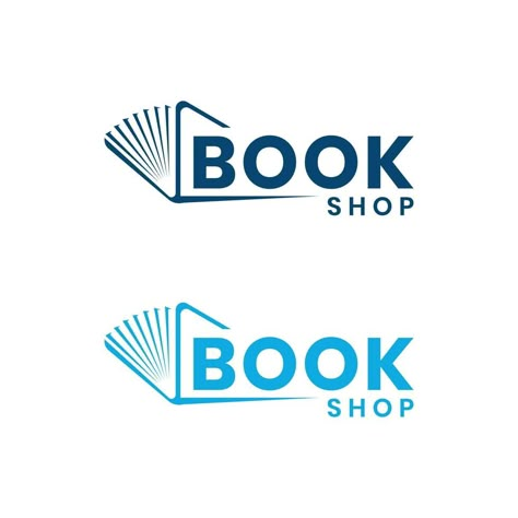 Book Shop logo designs, Book Store logo concept free Vector Publishing Company Logo, Bookshop Logo, Book Store Logo, Bookstore Logo, Book Publishing Logo, Creative Post, Logo Book, Dr Book, Clinic Logo