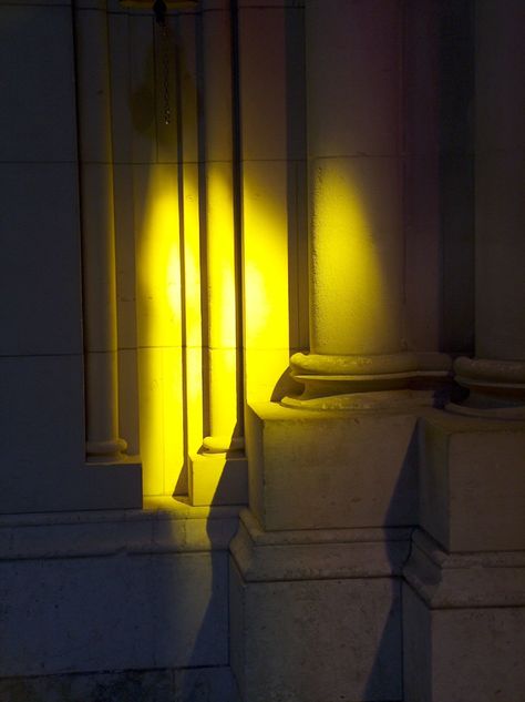 Yellow | fdecomite | Flickr Yellow Light Aesthetic, Photography 70s, Yellow Lighting, Urban Icon, Yellow Things, Yellow Photography, Color Wars, Purple Lighting, Key Lighting