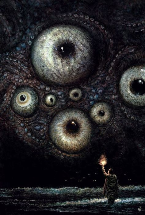 Cosmic Horror Monster, Eldritch Eye, Cosmic Horror Art, Horror Cosmico, Lovecraft Monsters, Lovecraft Art, Bloodborne Art, Lovecraftian Horror, Graphisches Design