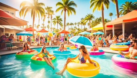 Fun Pool Parties in Southwest Florida Hotel Pool Party, Pool Events, Florida Hotel, Bonita Springs, Southwest Florida, Hotel Pool, Marco Island, Party Scene, Pool Parties