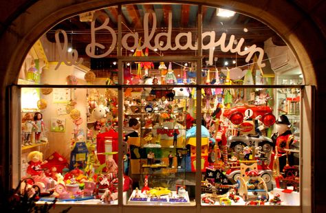 baldaquin toy store, dijon france Christmas Toy Store, Toy Store Design, Christmas Toy Shop, Dijon France, Alice Liddell, Christmas Window Display, Traditional Toys, Merry Christmas Images, Shop Fronts