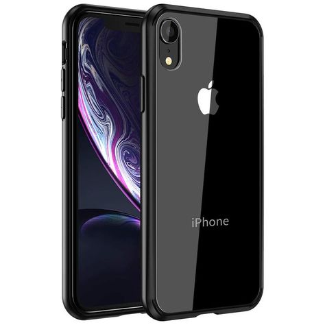 Mkeke Compatible with iPhone Xr Case,Clear Anti-Scratch Shock Absorption Cases for 6.1 Inch (Black) Iphone Xr Black, Iphone Price, Simple Mobile, Unlock Iphone, Unlocked Cell Phones, Iphone Obsession, Iphone 2, Black Iphone, Xr Case