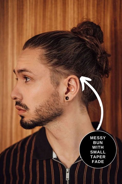 Men Long Hair Professional, Low Undercut Men Long Hair, Men’s Long Hair Shaved Sides, Men Long Hair Sidecut, Men’s Long Hair Fade, Low Taper Fade Man Bun, Man Bun Undercut Curly, Man Bun Taper, Low Taper With Long Hair