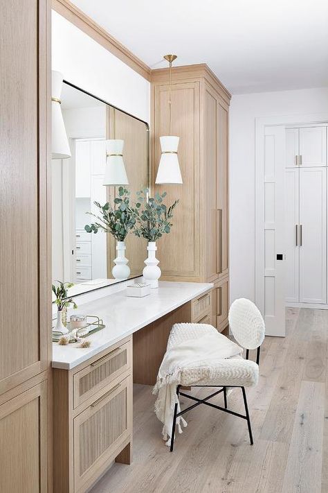 Master bath vanity