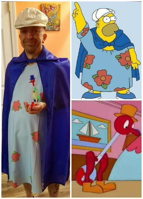 Diy king-size Homer Simpson Costume Simpson Costume, The Simpsons Halloween Costume, Simpsons Halloween Costume, Simpsons Cosplay, The Simpson Halloween Costume, Homer Simpson Halloween Costume, Halloween Costumes Marge Simpson, Homer Simpson Costume, Homer Simpson Outfit