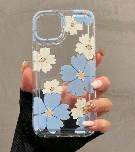 Mobile Covers Aesthetic, Diy Flower Phone Case, Drawing Ideas For Phone Cases, Coque Aesthetic, Aesthetic Phone Case Ideas, Mobile Case Diy, Casetify Cases, Clear Phone Case Design, Preppy Phone Case