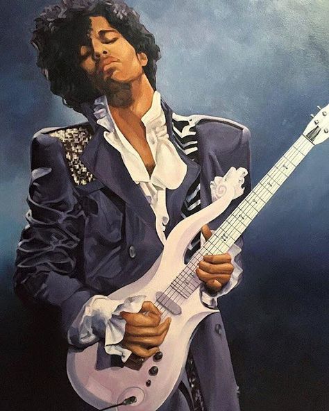 Prince Musician, Rock Poster Art, Prince Images, Prince Tribute, The Artist Prince, Prince Art, Portraiture Painting, Prince Purple Rain, Cloud Art