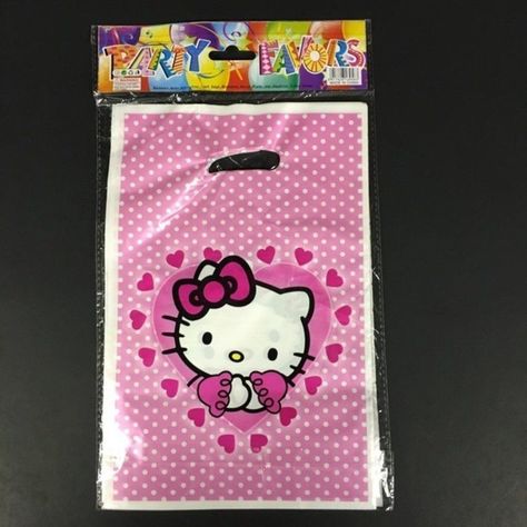 20 Hello Kitty Party Favors Bag Birthday Party New Bags Are 6.75 X 10” Kitty Party Favors, Hello Kitty Party Favors, Favor Bags Birthday, Power Ranger Party, Halloween Treat Boxes, Hello Kitty Party, Kitty Party, New Bags, Party Toys