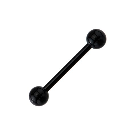 Black Electro Titanium Barbell Tongue Ring ❤ liked on Polyvore featuring jewelry, piercings, body jewelry, accessories, tongue rings, titanium body jewelry, body jewellery and titanium jewelry Tongue Ring, Tongue Rings, Titanium Ring, Titanium Jewelry, Titanium Rings, Body Jewellery, Tattoos And Piercings, Body Jewelry, Piercings