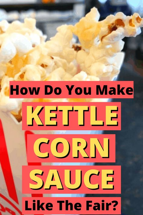 Kettle Corn Seasoning Recipe, Homemade Popcorn Seasoning Recipes, Corn Seasoning, Homemade Popcorn Seasoning, Popcorn Seasoning Recipes, Corn Sauce, Homemade Kettle Corn, Kettle Corn Recipe, Popcorn Recipes Sweet