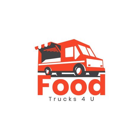 I will design creative catering, bakery, food truck, restaurant, kitchen, culinary logo Fast Food Catering, Bakery Food Truck, Truck Logo Design, Food Truck Design Logo, Food Truck Restaurant, Food Truck Logo, Truck Restaurant, Creative Catering, Catering Logo