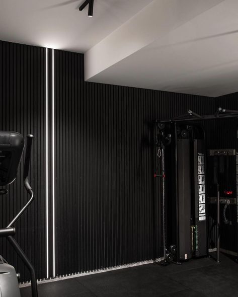 Our acoustic wooden slat panels are produced with high-quality, luxury finishes and outstanding acoustic properties. . . #walldecor #gym #homedecor #black #ledlights #smarthomes #garagegym Black Acoustic Panel, Acoustic Panel, Garage Gym, Wooden Slats, March 27, Acoustic Panels, Led Lights, Gym, Wall Decor