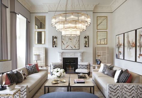 How To Get Your Room Proportions Right In Interior Design - Helen Green Design - LuxDeco Style Guide Proportion Interior Design, Proportion In Interior Design, Glam Interior Design, Living Room Colour Schemes, Livng Room, Helen Green, Sitting Rooms, Duplex Apartment, London House