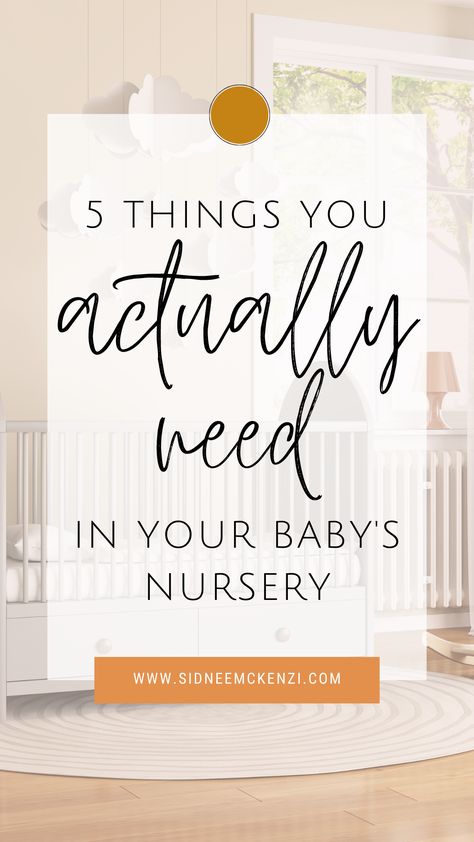 Now that I'm putting together a nursery for the second time, these 5 items are must-haves! #nurserydecor #nurserymusthaves #babynursery Nursery Set Up, Nursery Hamper, Breastfeeding Essentials, Minimalist Nursery, Baby Planning, Nursery Inspo, Nursery Essentials, Nursery Design