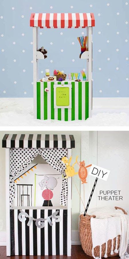 Customized ikea market stand -- duck tape Kids Market Stand, Cardboard Kids, Mommo Design, Hacks For Kids, Kids Market, Ikea Inspiration, Ikea Ideas, Toy Room, Kid Hacks