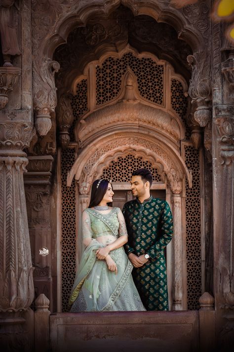 Wedding photoshoot ideas - Wedding Photography - Lightroom Editing Royal Couple Photoshoot Poses, Rajasthan Pre Wedding Shoot, Prewedding Photography Traditional, Udaipur Prewedding Photography, Royal Pre Wedding Shoot Indian, Pre Wedding Traditional Poses, Prewedding Photography Pose, Couple Pose In Traditional Look, Jaipur Pre Wedding Shoot